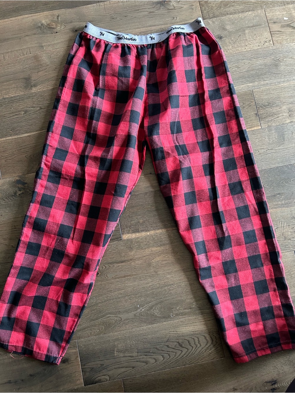 Red & Black Buffalo Plaid Pajama Pants - Comfort Cotton